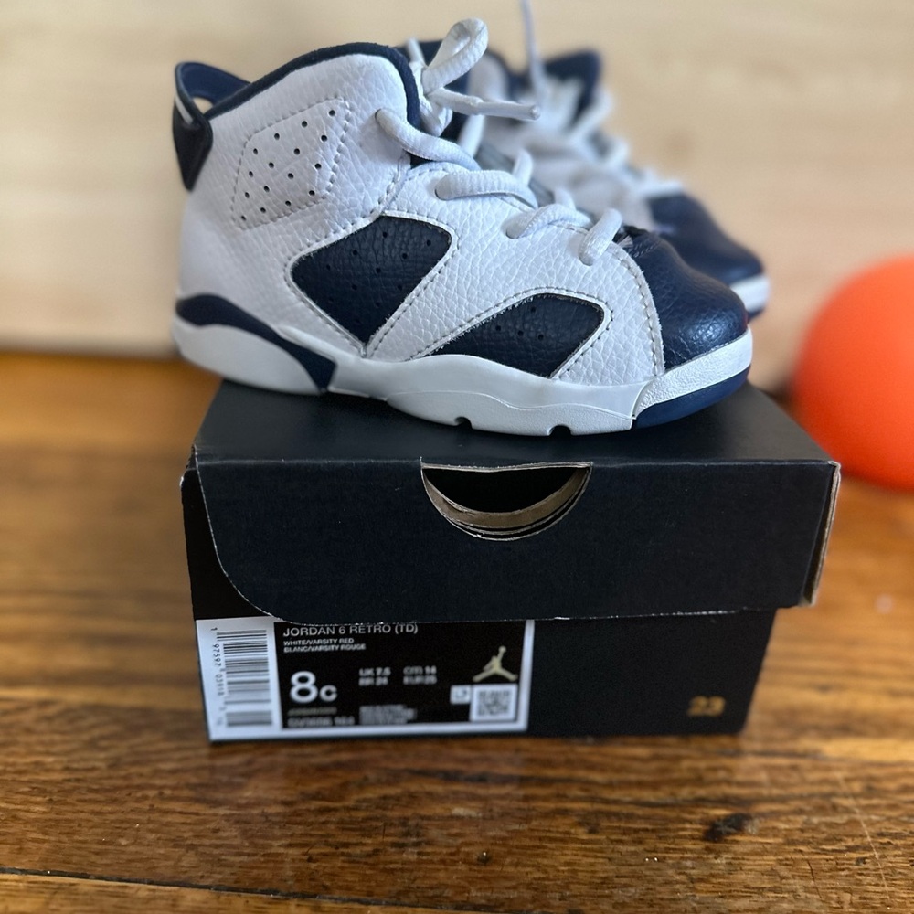 Jordan 6 Retro | White/Varsity Red